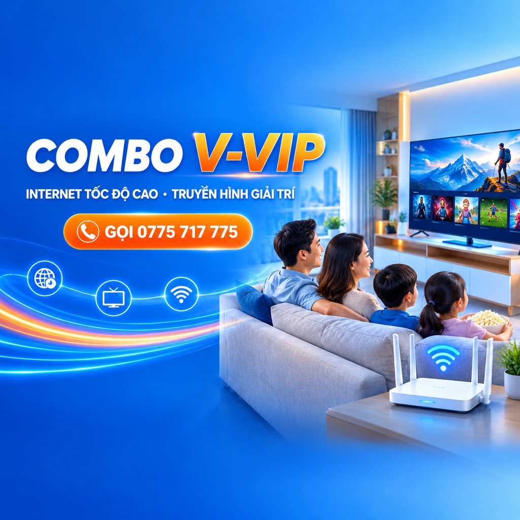 Combo V-VIP Internet FPT và giải trí